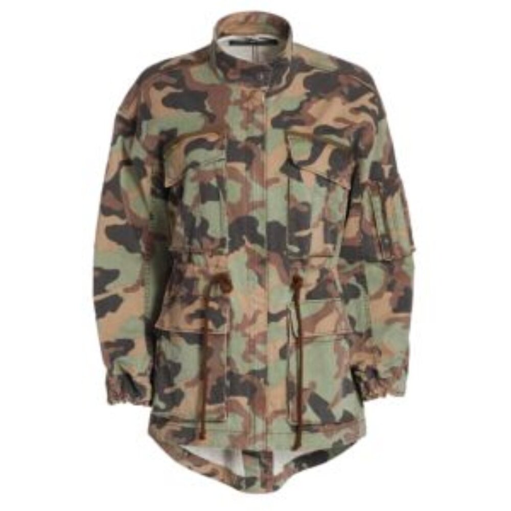 Veronica Beard Sumner Camo anorak, XS, NWOT - Picture 6 of 11